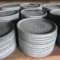 6 PRATOS RASO COM BORDA - 28 CM/ KIT - loja online