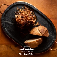 Imagem do TRAVESSA RASA COM ALÇA DE COBRE - PORÇÕES