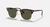 RAY BAN CLUBMASTER RB3016 W0366 - comprar online