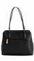 Bolsa satchel chenson - perfurado e rebites - 3481869-020 (preto)