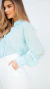 Camisa airflow bordada a mão - LINDA MARIA STORES