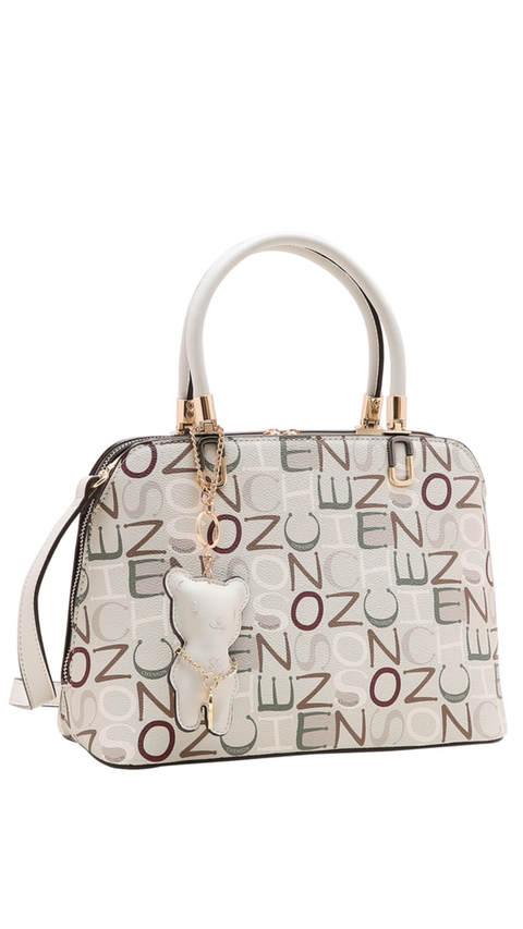 Bolsa chenson monograma colors 3483682 bege