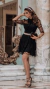 Vestido tule poá e renda - buy online