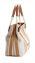 Bolsa de ombro chenson - canvas listrado - 3481780-031 (bege) - comprar online