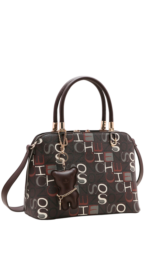 Bolsa chenson monograma colors 3483682 café