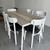Comedor Mesa Artica + 6 sillas Genova Pergamino - tienda online