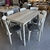 Comedor Mesa Artica + 4 sillas Genova Pergamino - (EN STOCK) - comprar online