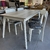 Comedor Mesa Artica + 4 sillas Genova Pergamino - (EN STOCK)