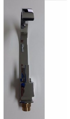 Canilla Griferia Monocomando Cuadrada Alta Pico Curvo en internet