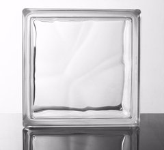 Imagen de Ladrillo De Vidrio Nube 19x19x8 Cm Calidad Premium Caja X 6