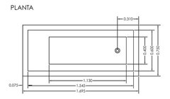 Banera Hidromasaje Jacuzzi 170x75 8 Jets Acrilico Premium - MARHER