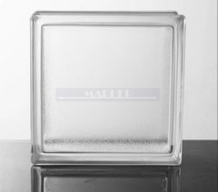 Ladrillo De Vidrio Esmerilado Tangerine 19x19x8 Cm Premium en internet