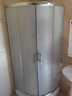 Box Ducha Curvo 90x90 Esmerilado Sin Receptaculo - comprar online