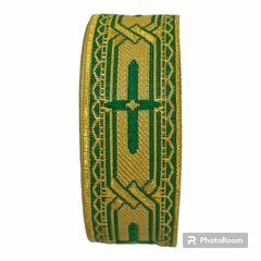 GALON LITURGICO PRECIO X 1 METRO. ANCHO 2 CM