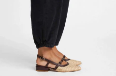 Mery Jane Roma Rafia - tienda online