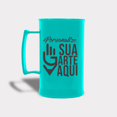 Imagem do Canecas Plásticas Chopp 300ml - AZUL TIFFANY