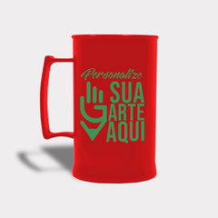 Canecas Plásticas Chopp 300ml - VERMELHA na internet
