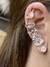 Brinco Ear Cuff Gabrielle Rosa Opala na internet