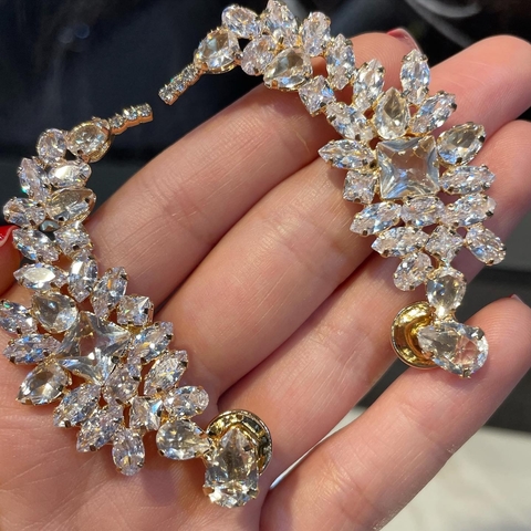 Ear Cuff Katherine Crystal