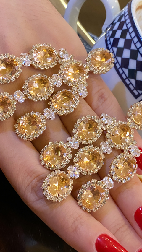 Brinco Síria Topázio