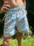 SHORT DE BAÑO FLOREADO AQUA