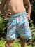 SHORT DE BAÑO FLOREADO AQUA - comprar online
