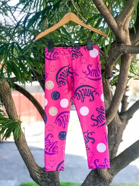 CALZA FRISA CARITA SMILE FUCCIA TALLE 4