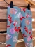 CALZA FLOWER POWER AQUA TALLE 14 - comprar online