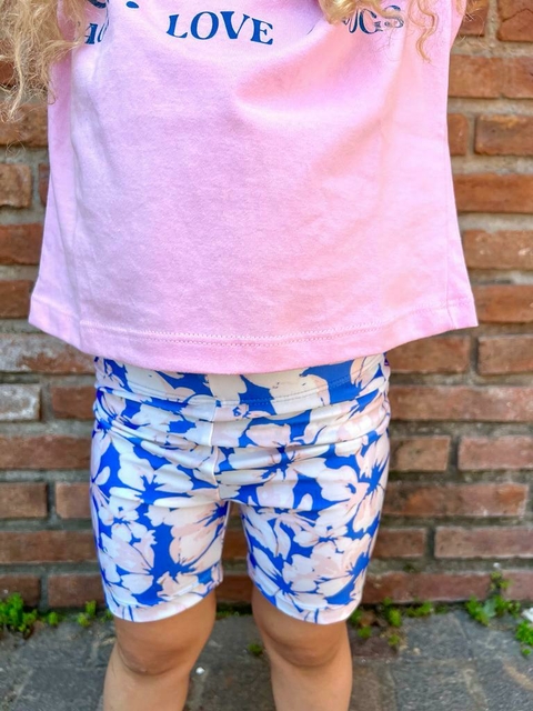 BIKER MAGNOLIA FDO AZUL Talle 6