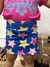 POLLERA DEPORTIVA ESTRELLA COMBINADA AZUL