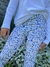 CALZA MAGNOLIA FDO AZUL TALLE 14