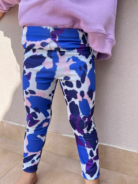 CALZA MANCHAS PURPURA TALLE 6