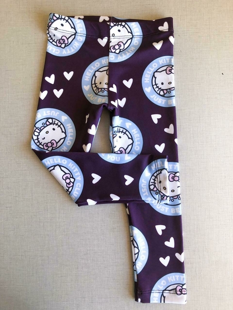 CALZA KITTY VIOLETA FRISA TALLE 16