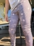 CALZA FRISA SNOOPY GRIS TOPO TALLE 8