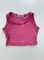 CONJUNTO BIKER & TOP ROSA VINTAGE - Cacatua MAYORISTA