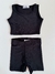 CONJUNTO BIKER & TOP NEGRO - comprar online