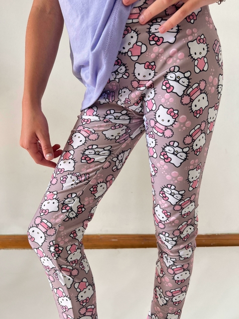 CALZA KITTY LILA TALLE 8