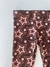 CALZA MULTIESTRELLA CHOCOLATE TALLE 8 - comprar online