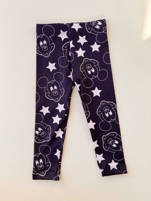 CALZA MICKEY AZUL MARINO TALLE 8