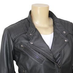 Jaqueta Feminina Motoqueira - Confecsul Moda em Couro