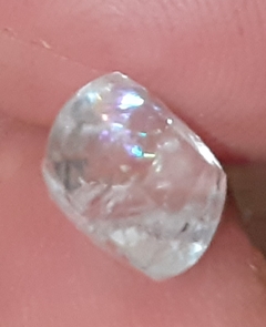 Phenaquite ou Fenacita Rainbow Phenakite, a pedra diamante. Rara. - B'Natin Jewels & Gems