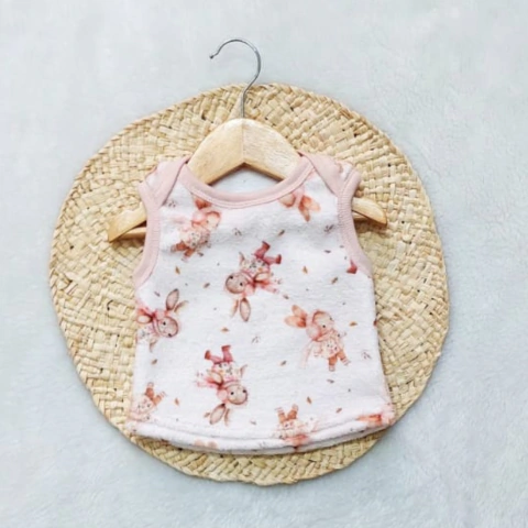 Chaleco Plush Conejita Rosa - comprar online