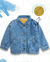 Campera de jean con corderito