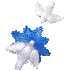 Andorinha do céu I azul, peça de umbanda