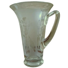 Antiga Jarra Em Vidro Para Agua / Suco Década De 50 (Usado) - Maraterapia presentes wicca I budismo I umbanda I católico I decoração I antiguidades I animais