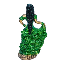 Imagem do Cigana Esmeralda I 26cm em gesso com adorno (B)