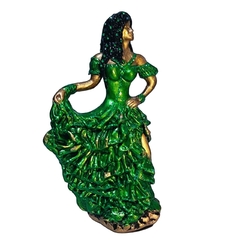 Cigana Esmeralda I 26cm em gesso com adorno (B)