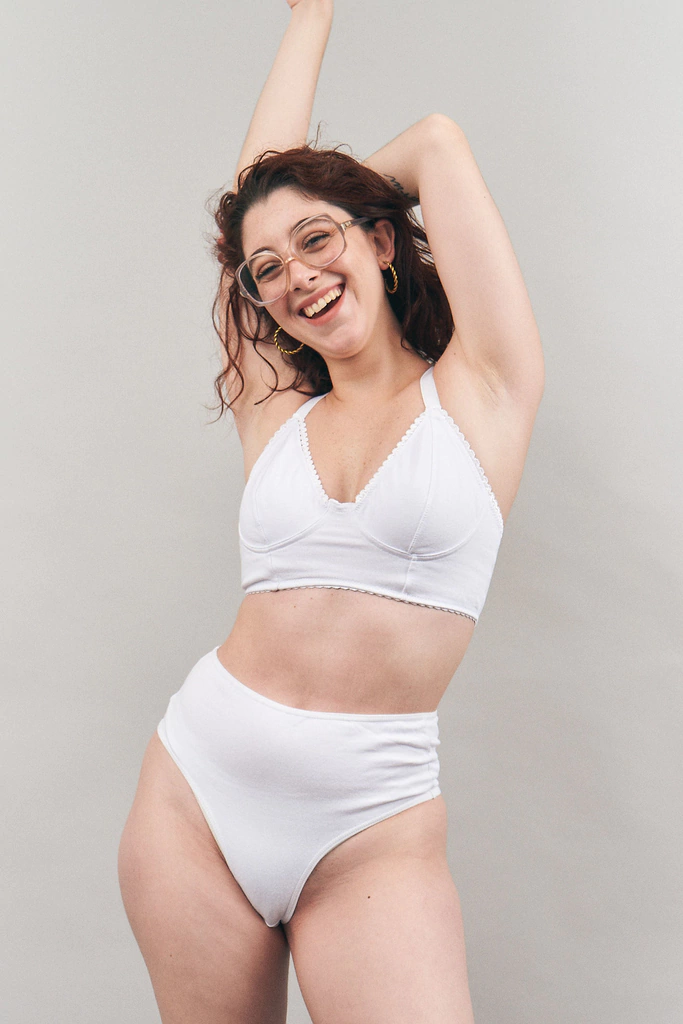 Culotte-less Elena Básico Blanco (últimos!)
