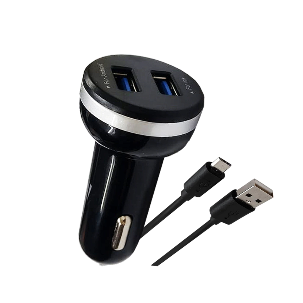 Cargador Auto PRO21 3.4A Celular Doble Puerto Usb Carga Rapida 5v