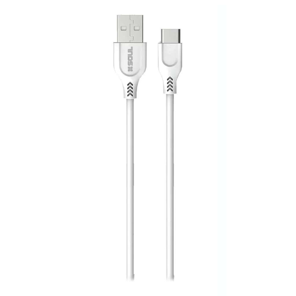 Cable Tipo C 3 Metros Soul para Celular Tablet Carga Rapida & Datos
